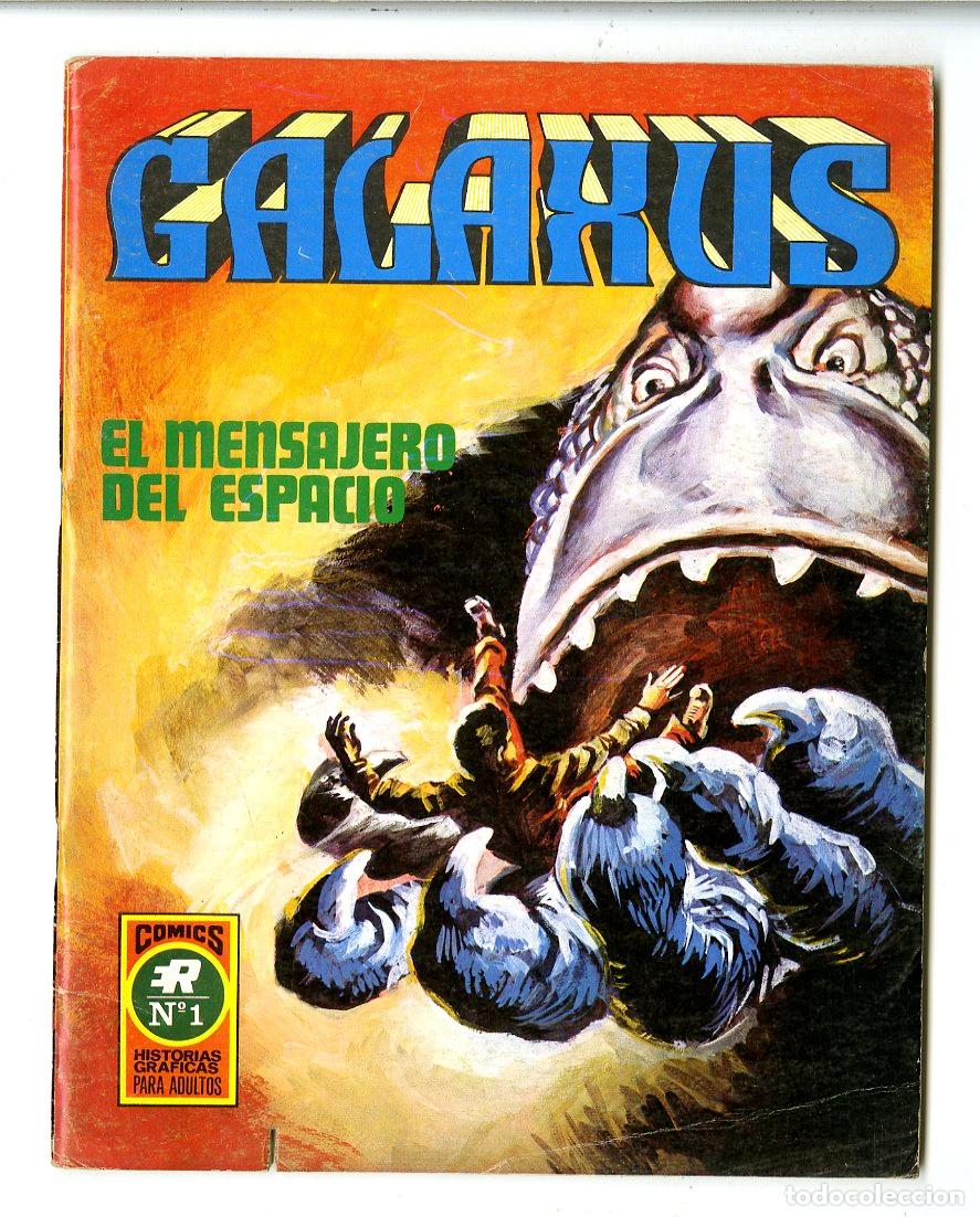 Comics: Galaxus / El Mensajero del Espacio / Historias Gr&aacute;ficas Para Adultos / Editorial Rollan S.A. / 1972