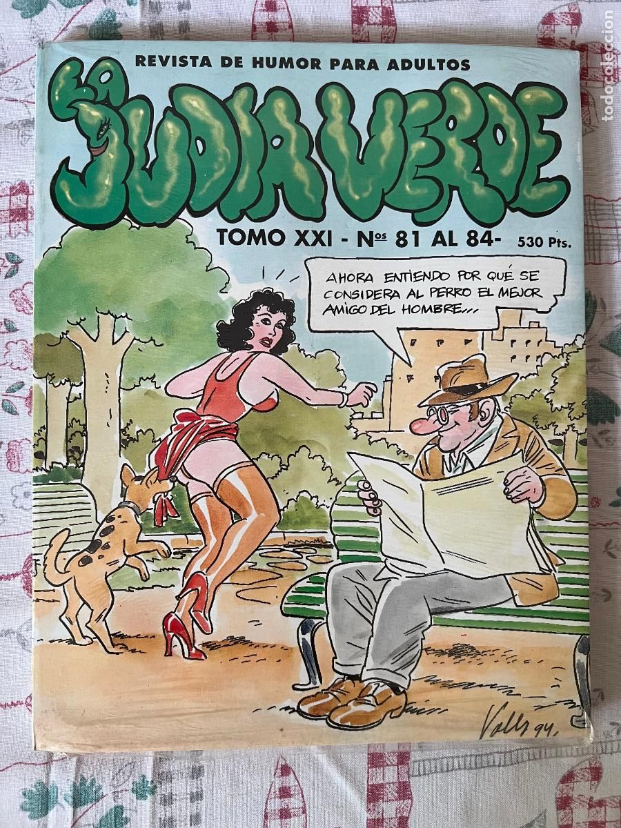 Comics: JUDIA VERDE - Tomo XXI, contiene los n&uacute;meros 81 al 84, PARA ADULTOS