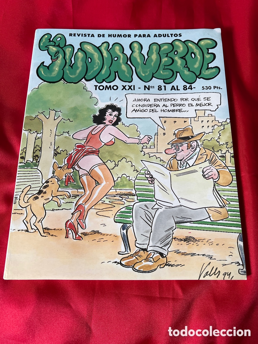 Comics: la jud&iacute;a verde revista de humor para adultos, tomo xxi, n&ordm; 81 al 84