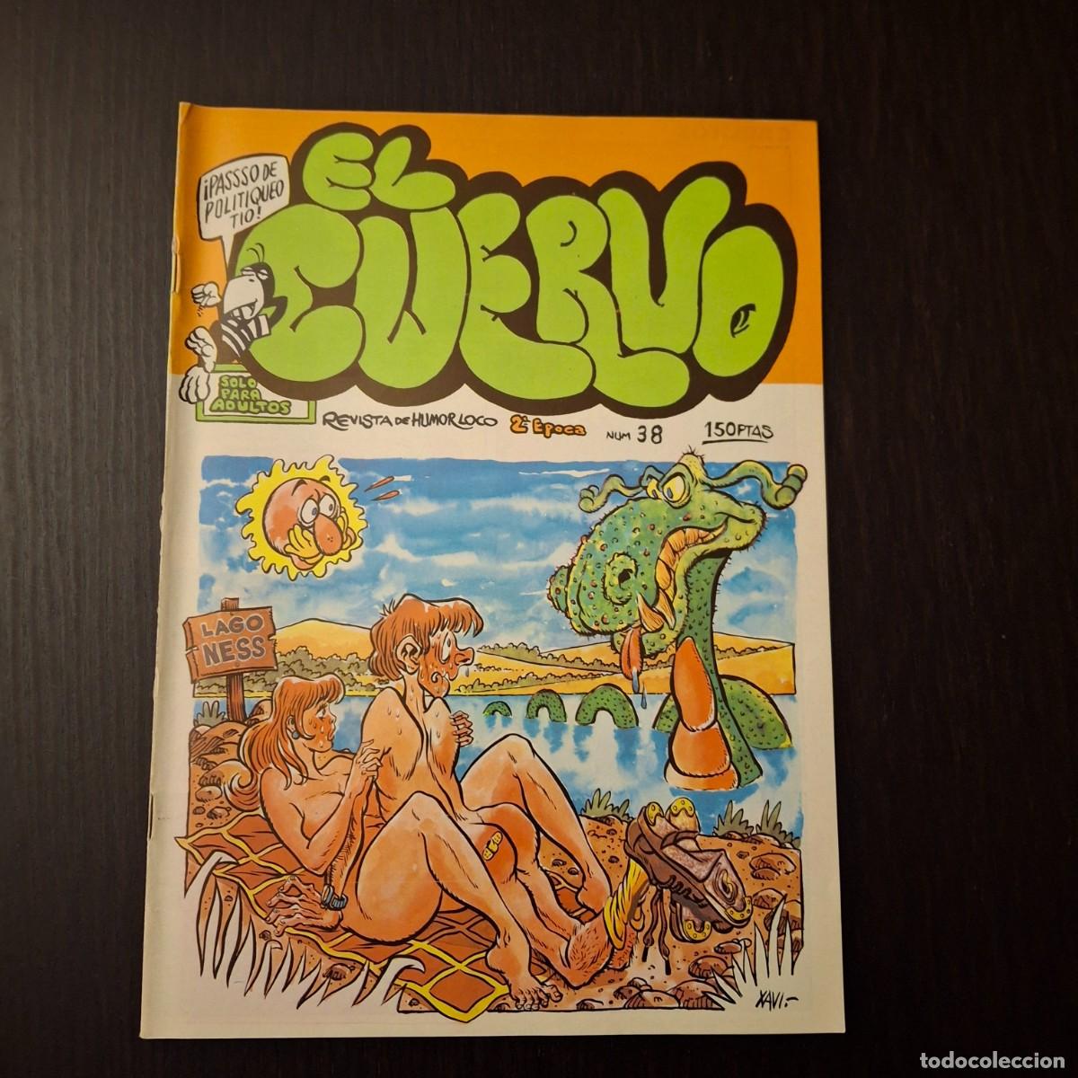 Comics: EL CUERVO N&ordm; 38 - REVISTA DE HUMOR LOCO SOLO PARA ADULTOS - 2&ordf; SEGUNDA EPOCA - COMIC AMAIKA
