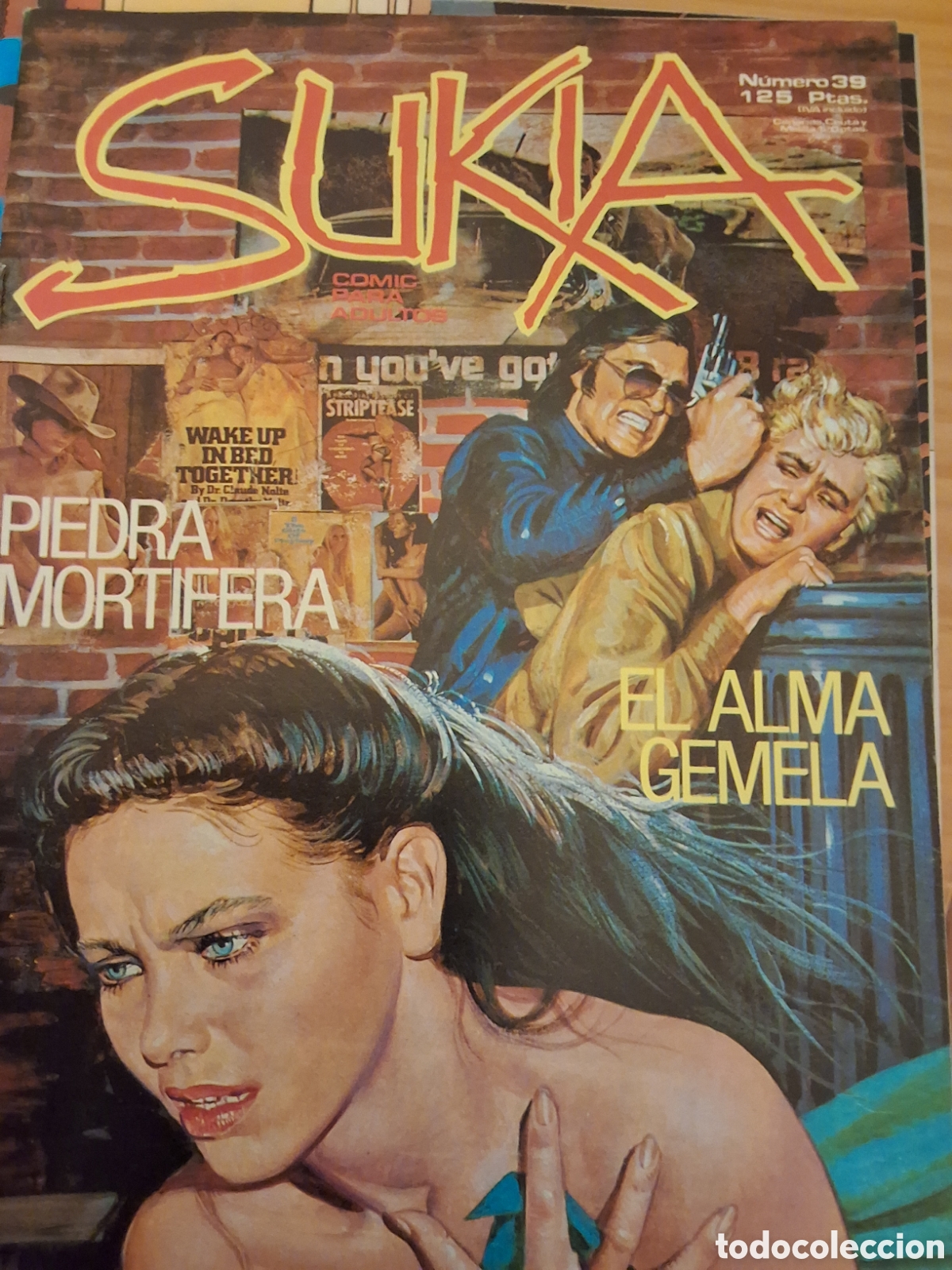 Comics: Sukia comic para adultos n&uacute;mero 39 a&ntilde;o 1981 edita zinco