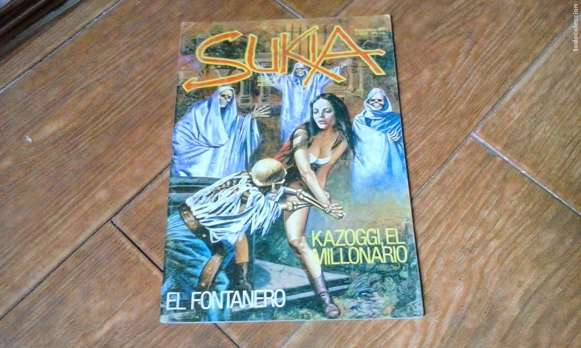 Comics: SUKIA n&ordm; 37 RELATOS GR&Aacute;FICOS PARA ADULTOS EDICIONES ZINCO