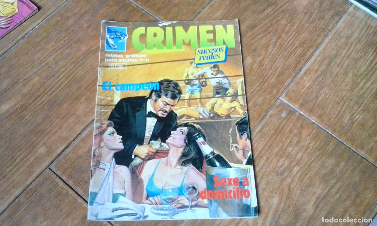 C&oacute;mics: CRIMEN N&ordm; 48 RELATOS GR&Aacute;FICOS PARA ADULTOS EDICIONES ZINCO