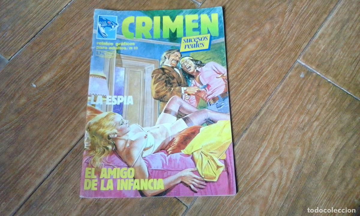 C&oacute;mics: CRIMEN N&ordm; 52 RELATOS GR&Aacute;FICOS PARA ADULTOS EDICIONES ZINCO