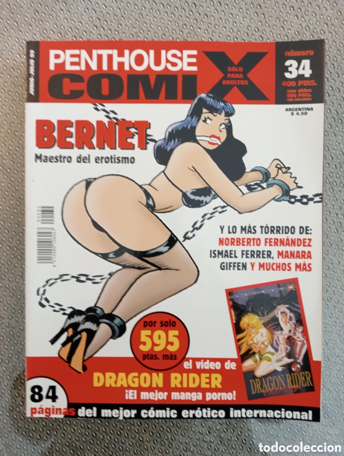 Comics: Penthouse Comix. N&ordm; 34. Comics para adultos