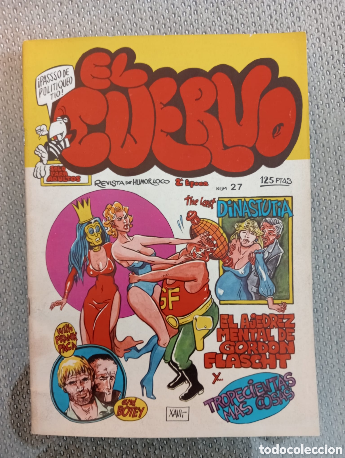 Fumetti: El Cuervo. n&ordm; 27. Revista de humor loco. Revista para adultos.