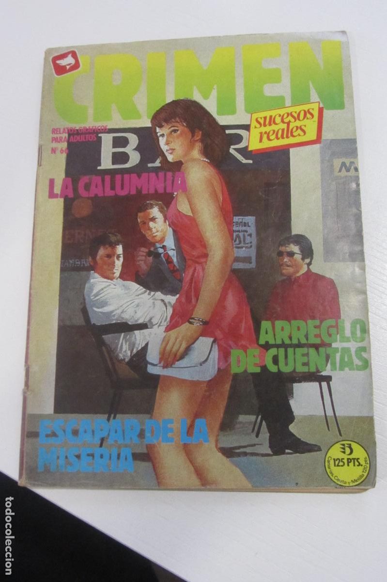 Comics: LIBROCRIMEN N&ordm; 66 RELATOS GRAFICOS PARA ADULTOS EDICIONES ZINCO ARX219