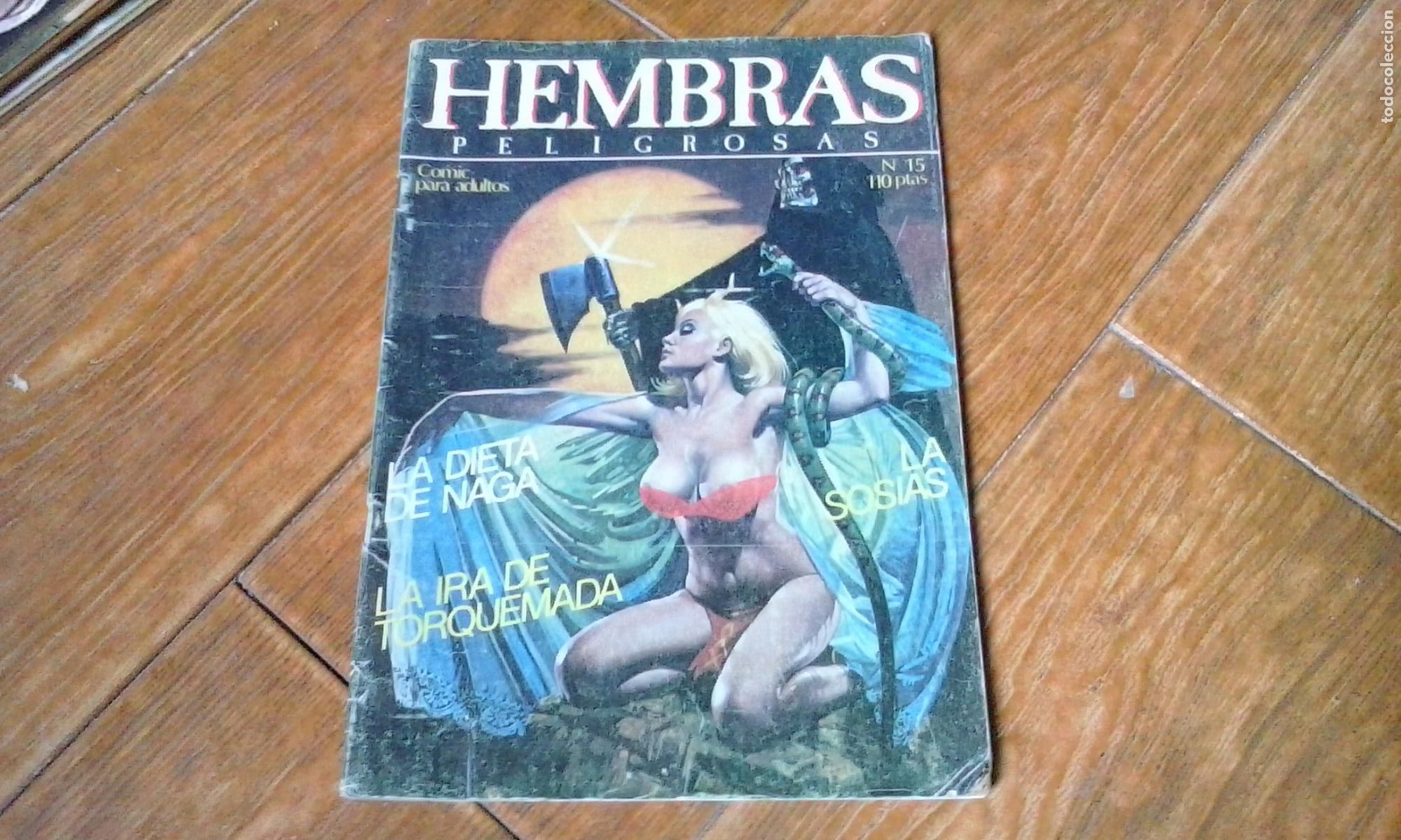 C&oacute;mics: HEMBRAS PELIGROSAS N&ordm; 15 RELATOS GR&Aacute;FICOS PARA ADULTOS