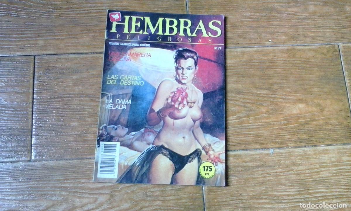 C&oacute;mics: HEMBRAS PELIGROSAS N&ordm; 77 RELATOS GR&Aacute;FICOS PARA ADULTOS