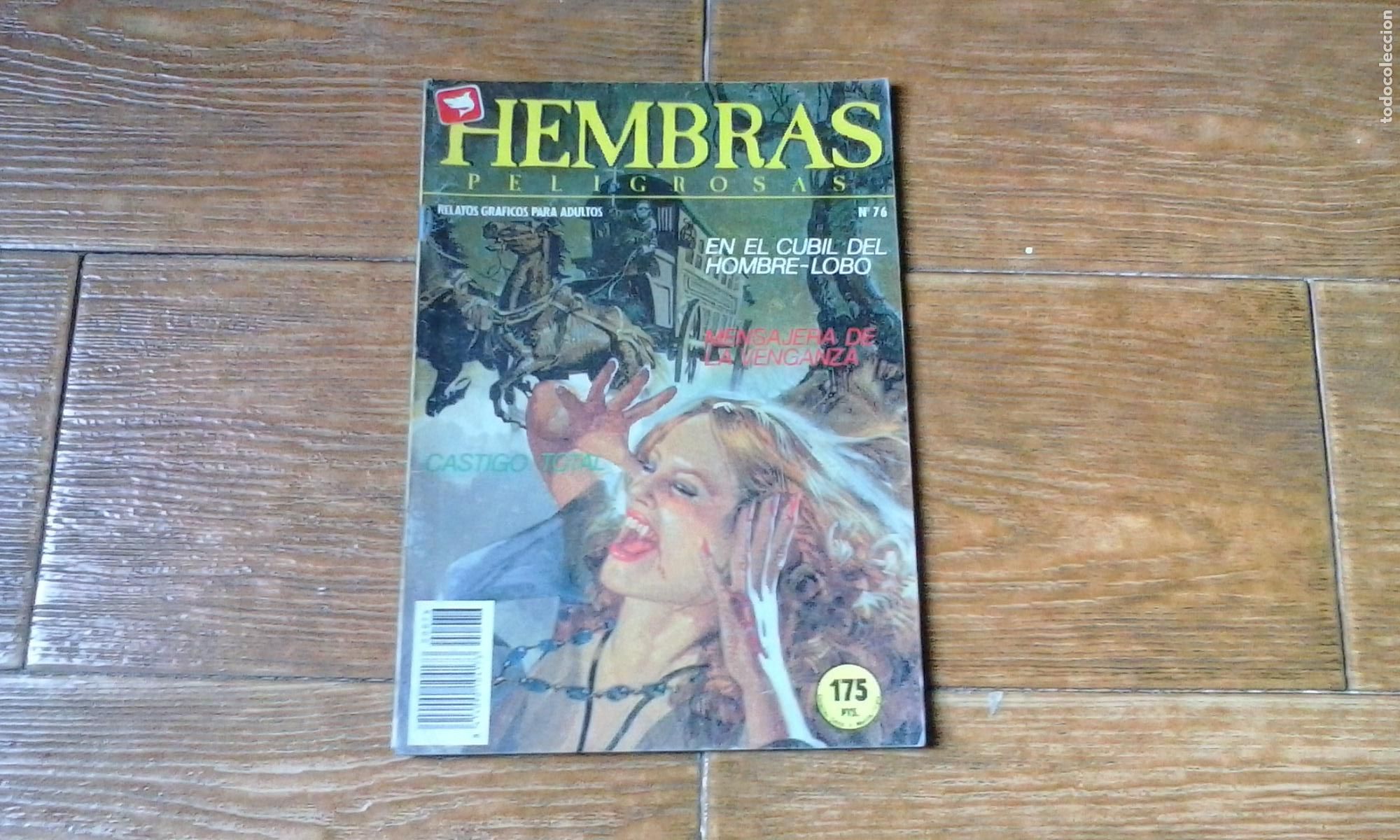 C&oacute;mics: HEMBRAS PELIGROSAS N&ordm; 76 RELATOS GR&Aacute;FICOS PARA ADULTOS
