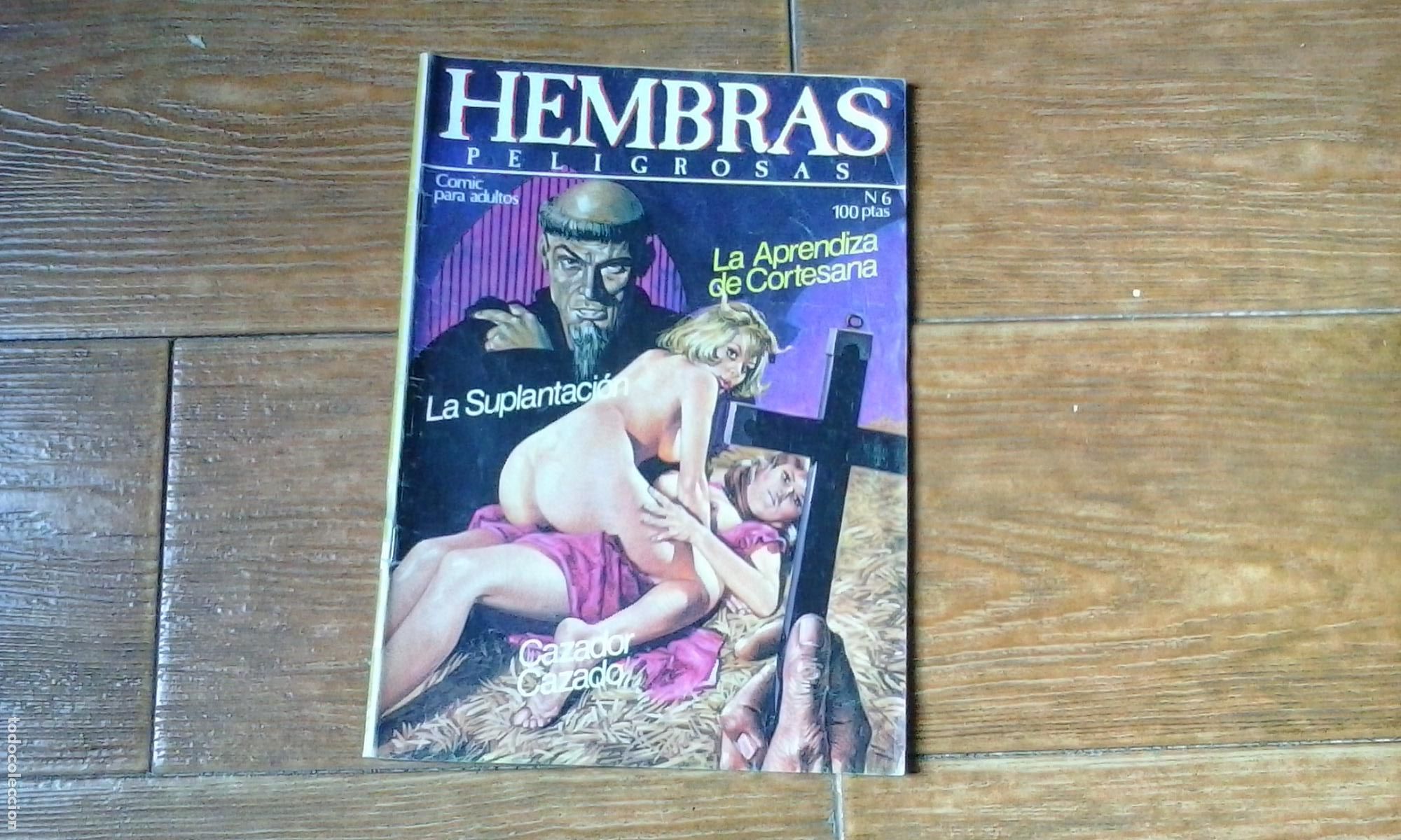 C&oacute;mics: HEMBRAS PELIGROSAS N&ordm; 6 RELATOS GR&Aacute;FICOS PARA ADULTOS