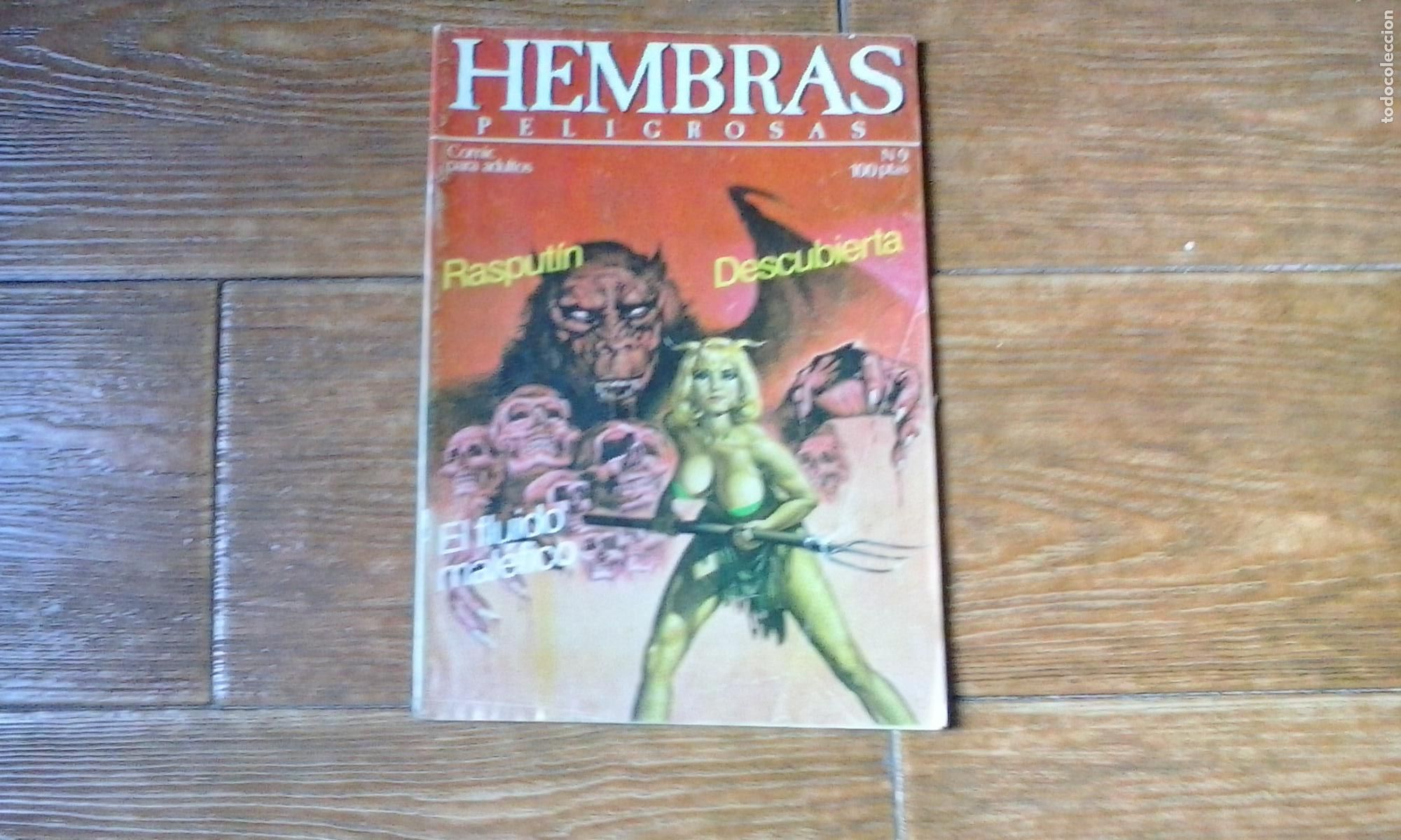 C&oacute;mics: HEMBRAS PELIGROSAS N&ordm; 3 RELATOS GR&Aacute;FICOS PARA ADULTOS