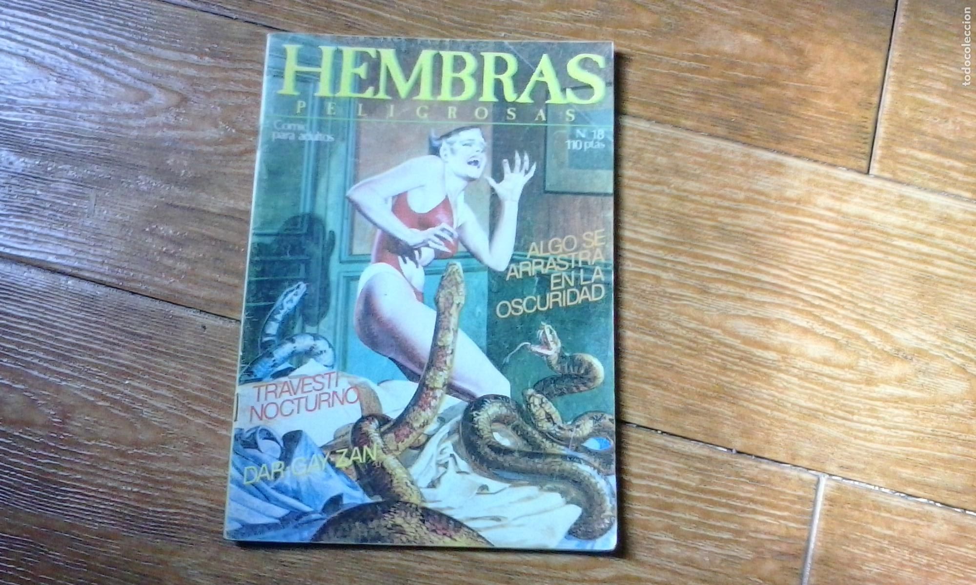 C&oacute;mics: HEMBRAS PELIGROSAS N&ordm; 18 RELATOS GR&Aacute;FICOS PARA ADULTOS