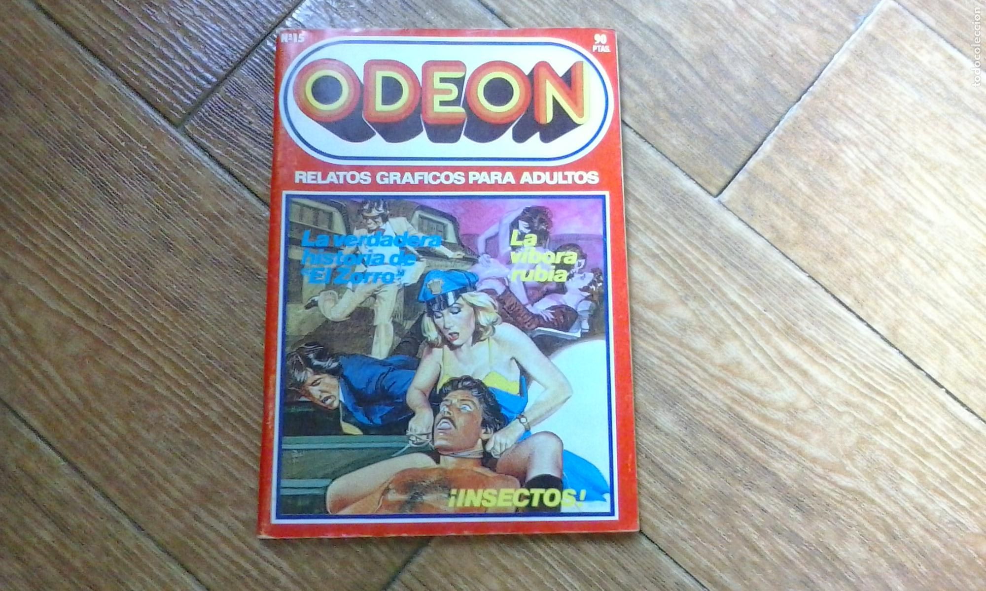 Comics: ODEON - N&ordm; 15 RELATOS GR&Aacute;FICOS PARA ADULTOS