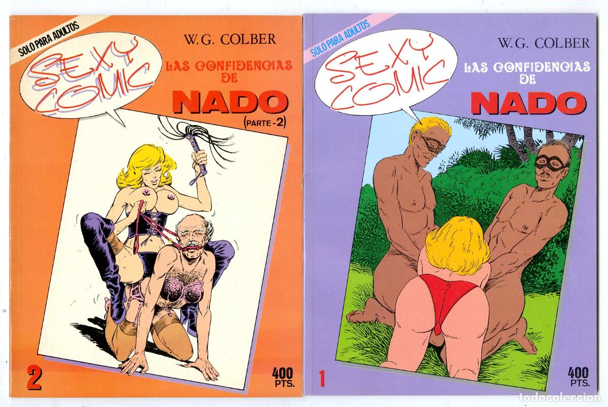 Comics: Sexy Comic / Las Confidencias de Nado / Completo / Solo Para Adultos / Editorial Br&iacute;o S.A. / 1989