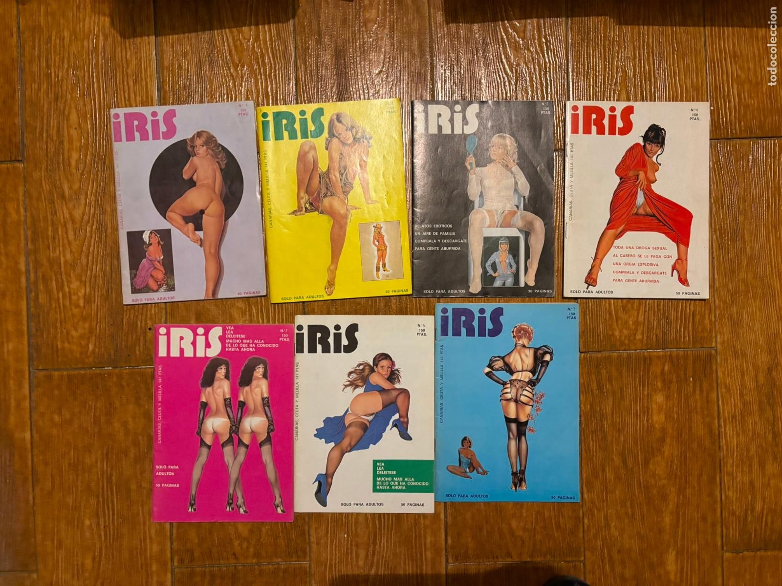 Comics: IRIS COLECCION COMPLETA PARA ADULTOS