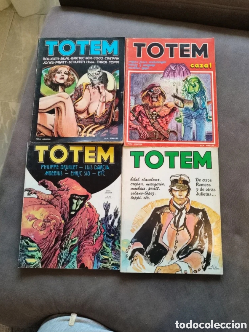 Comics: Lote 23 Revistas TOTEM (1&ordf; &Eacute;poca) - Joyas C&oacute;mic Adulto