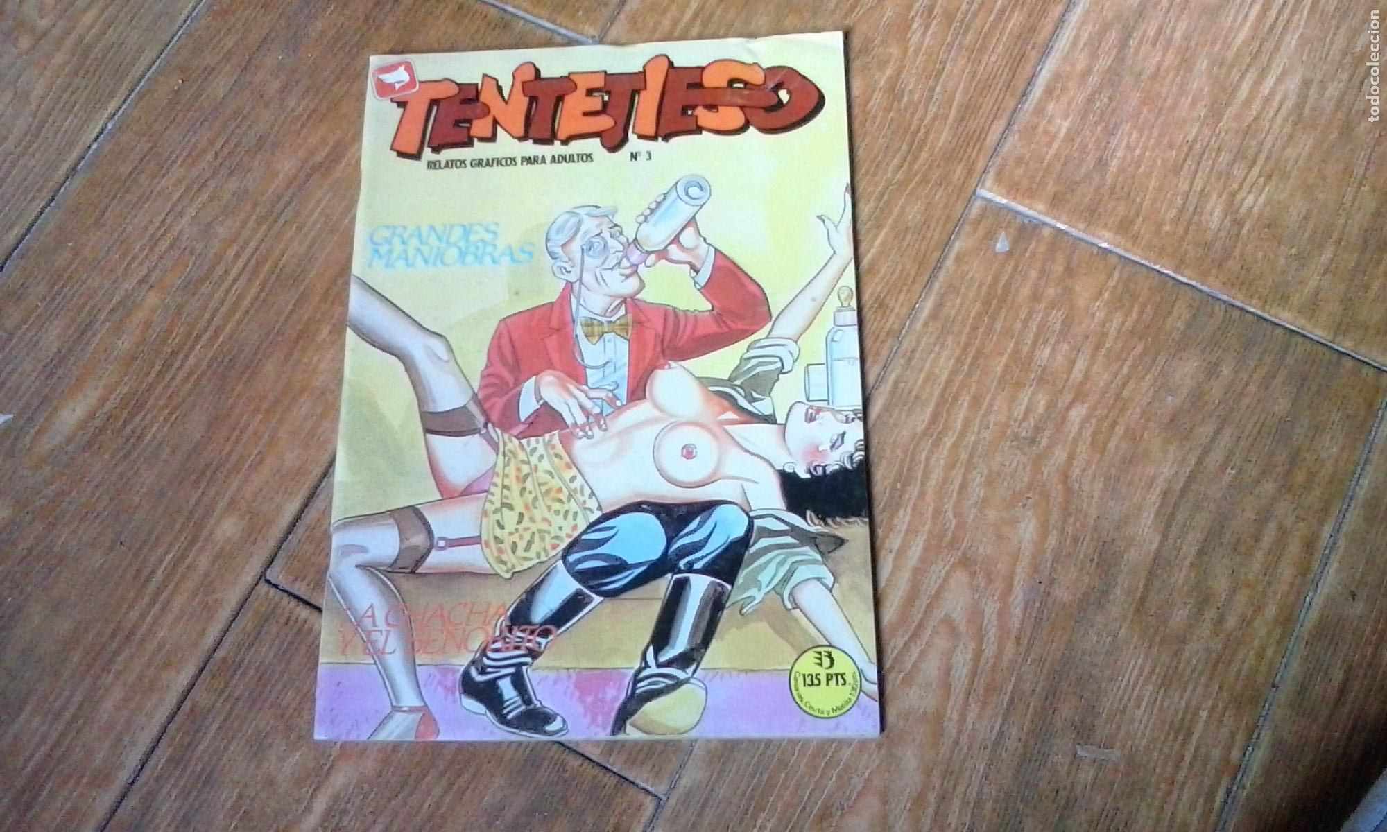 Comics: TENTETIESO N&ordm; 3 RELATOS GR&Aacute;FICOS PARA ADULTOS ZINCO