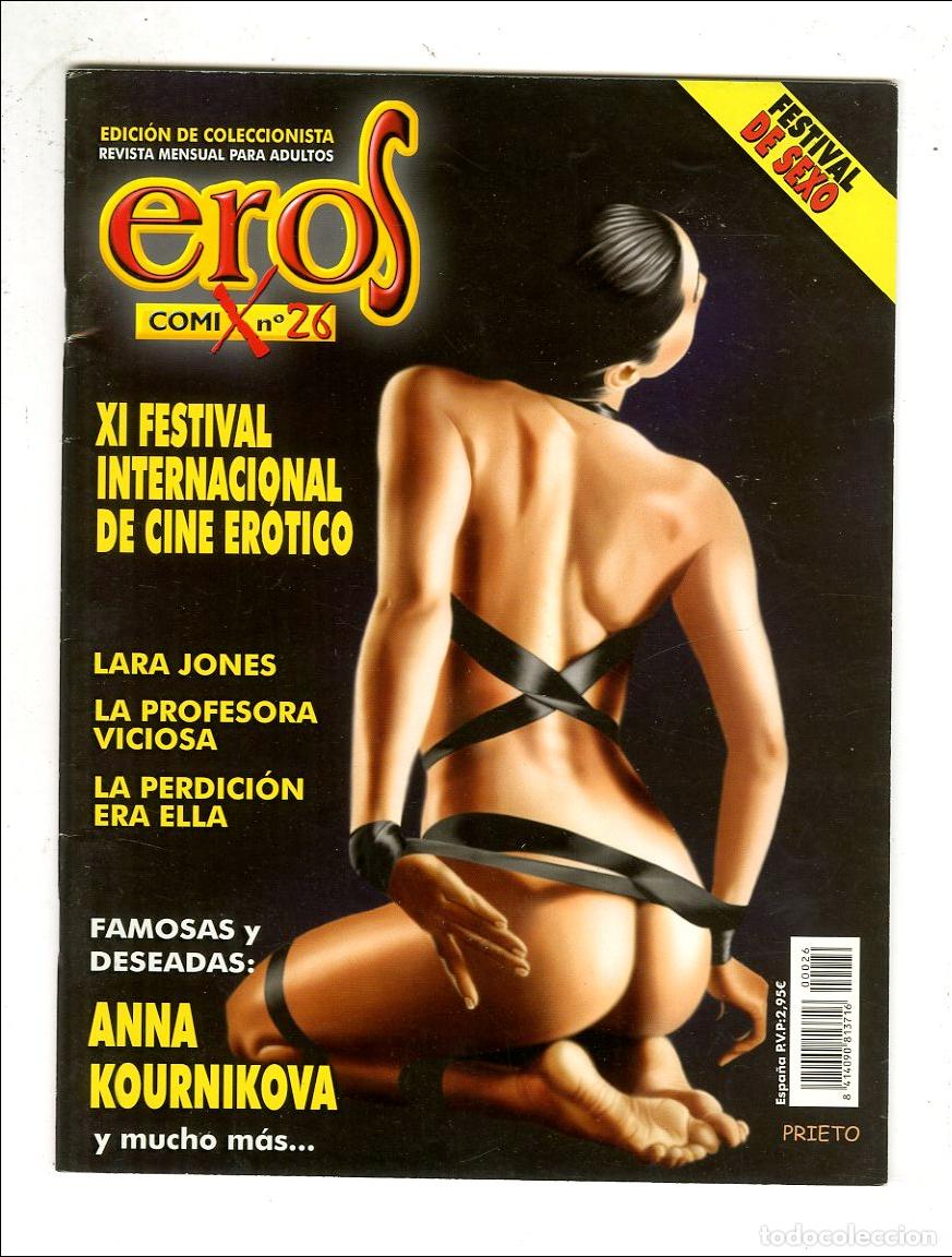 Comics: Eros Comix / Revista Er&oacute;tica Solo Para Adultos / N.26 / Anna Kournikova