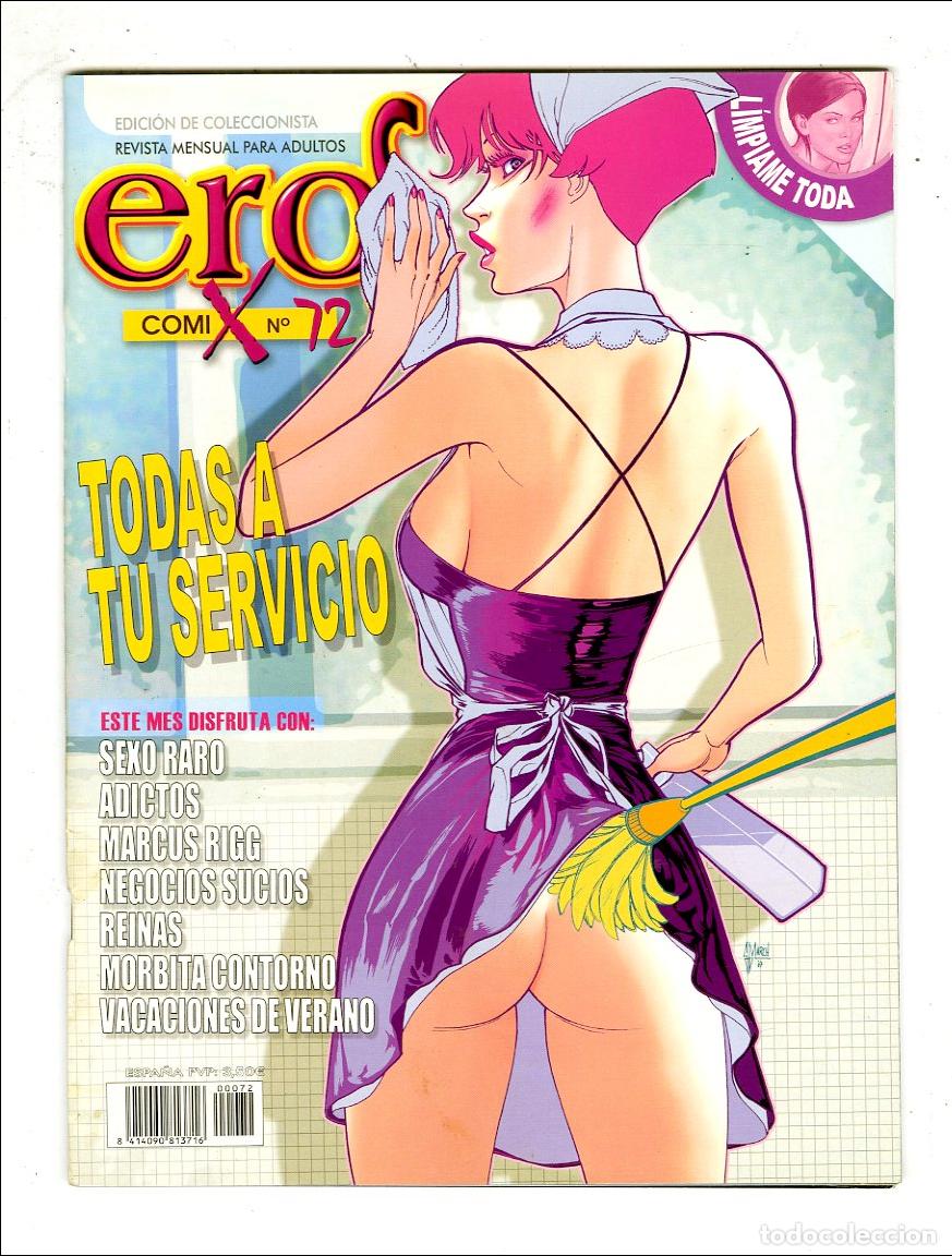 Comics : Eros Comix / Revista Er&oacute;tica Solo Para Adultos / N.72
