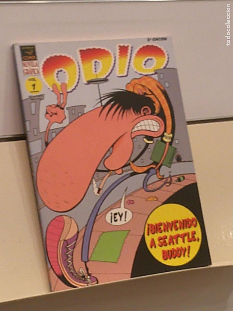 Comics: ODIO VOL. 1 PETER BAGGE VIBORA COMIX - LA CUPULA OFERTA