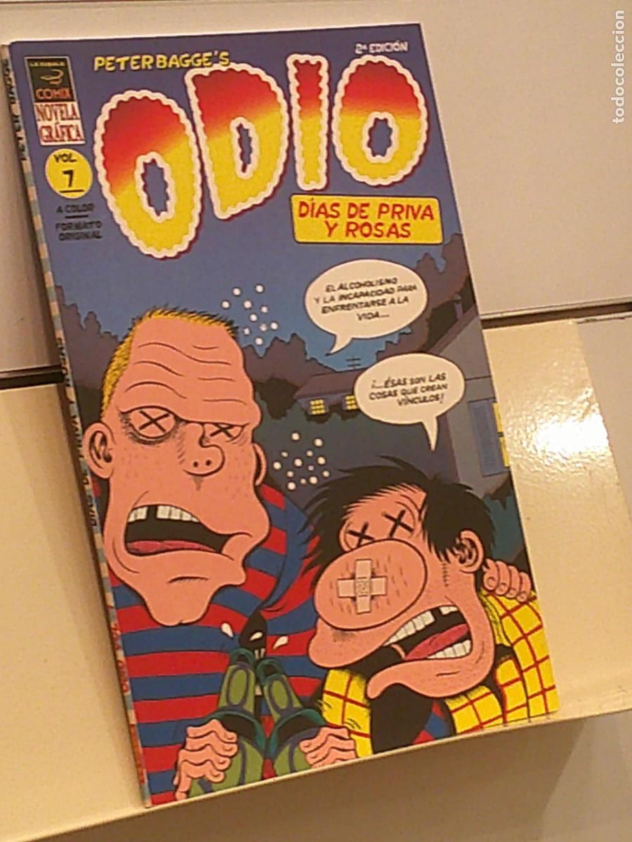 Comics: ODIO VOL. 7 DIAS DE PRIVA Y ROSAS A COLOR PETER BAGGE VIBORA COMIX - LA CUPULA OFERTA