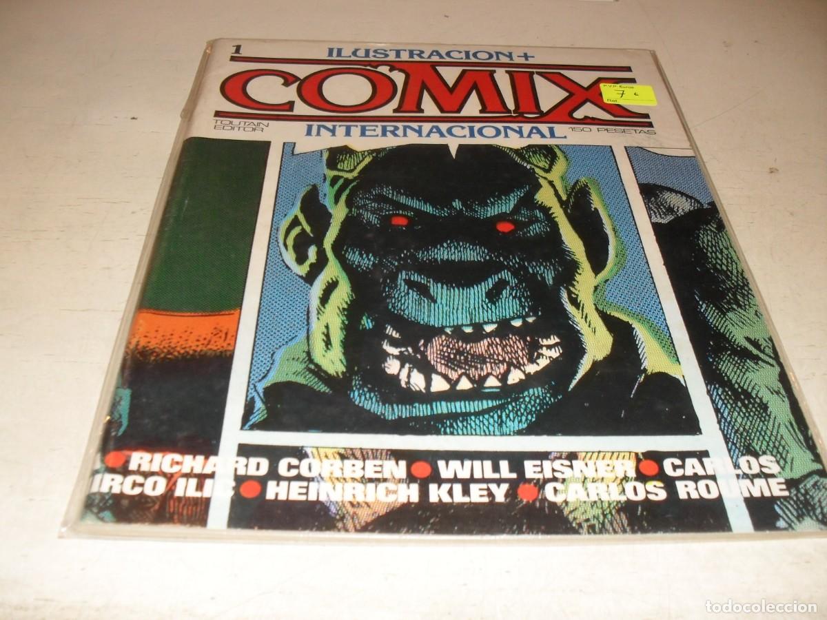 Comics: ILUSTRACION+COMIX INTERNACIONAL,N&ordm; 1,EL 1&ordm;,SIN DESPRECINTAR,DE 70.TOUTAIN,1980