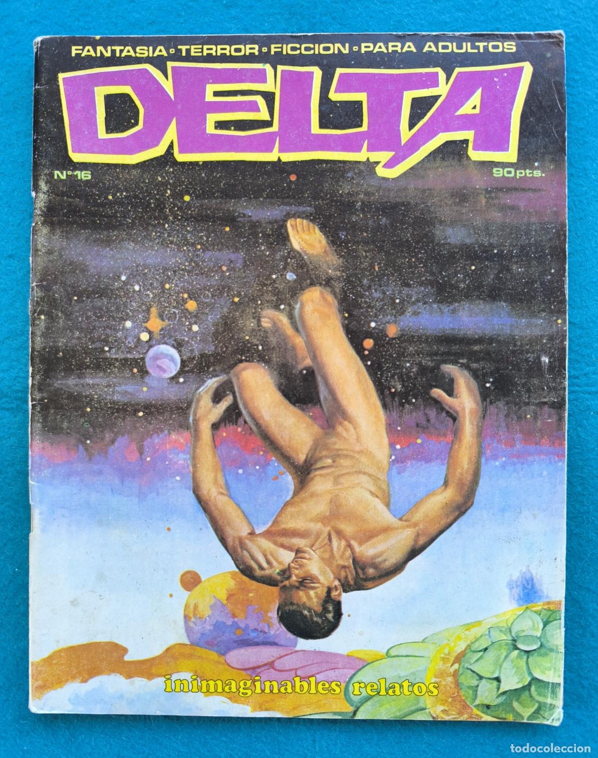 Comics: JN TEBEO DELTA N&ordm; 16 FANTASIA TERROR PORTADA FARAGASSO EDICIONES DELTA FICCION PARA ADULTOS N&ordm;3