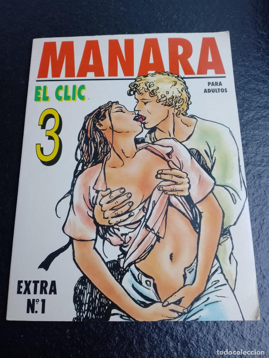 Fumetti: El Clic 3. Milo Manara. Para adultos. En blanco y negro