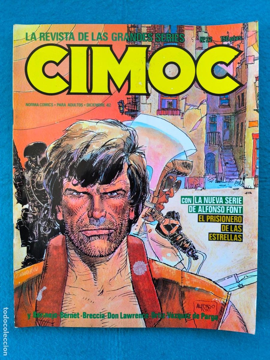 Comics: JN TEBEO CIMOC N&ordm; 22 1982 EDITORIAL NORMA ALFONSO FONT REVISTA PARA ADULTOS N&ordm;47