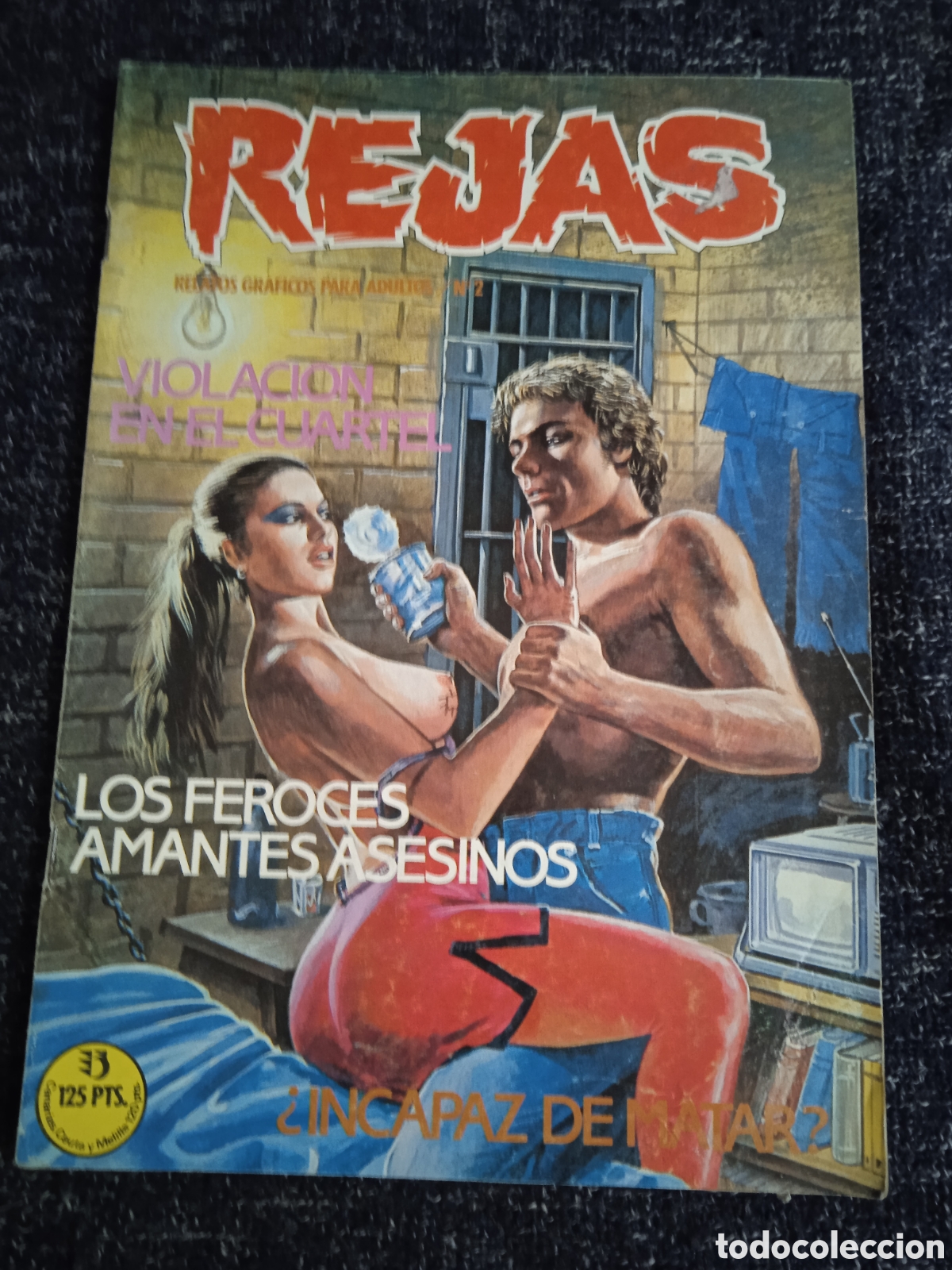 Comics: REJAS N&ordm; 2 RELATOS GRAFICOS PARA ADULTOS - EDITA : EDICIONES ZINCO