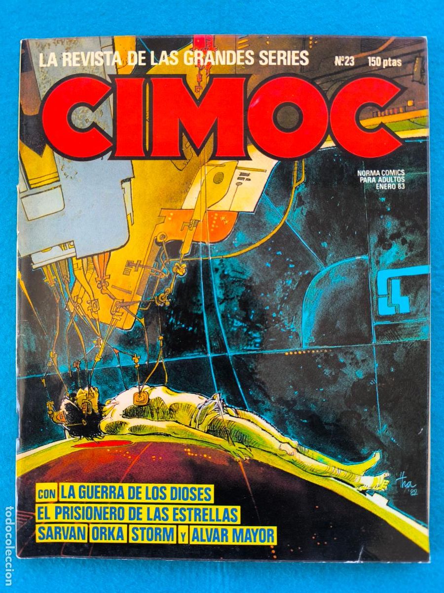 Comics: JN TEBEO CIMOC N&ordm; 23 1983 EDITORIAL NORMA CIENCIA FICCION FANTASIA AVENTURAS SOLO PARA ADULTOS N&ordm;53