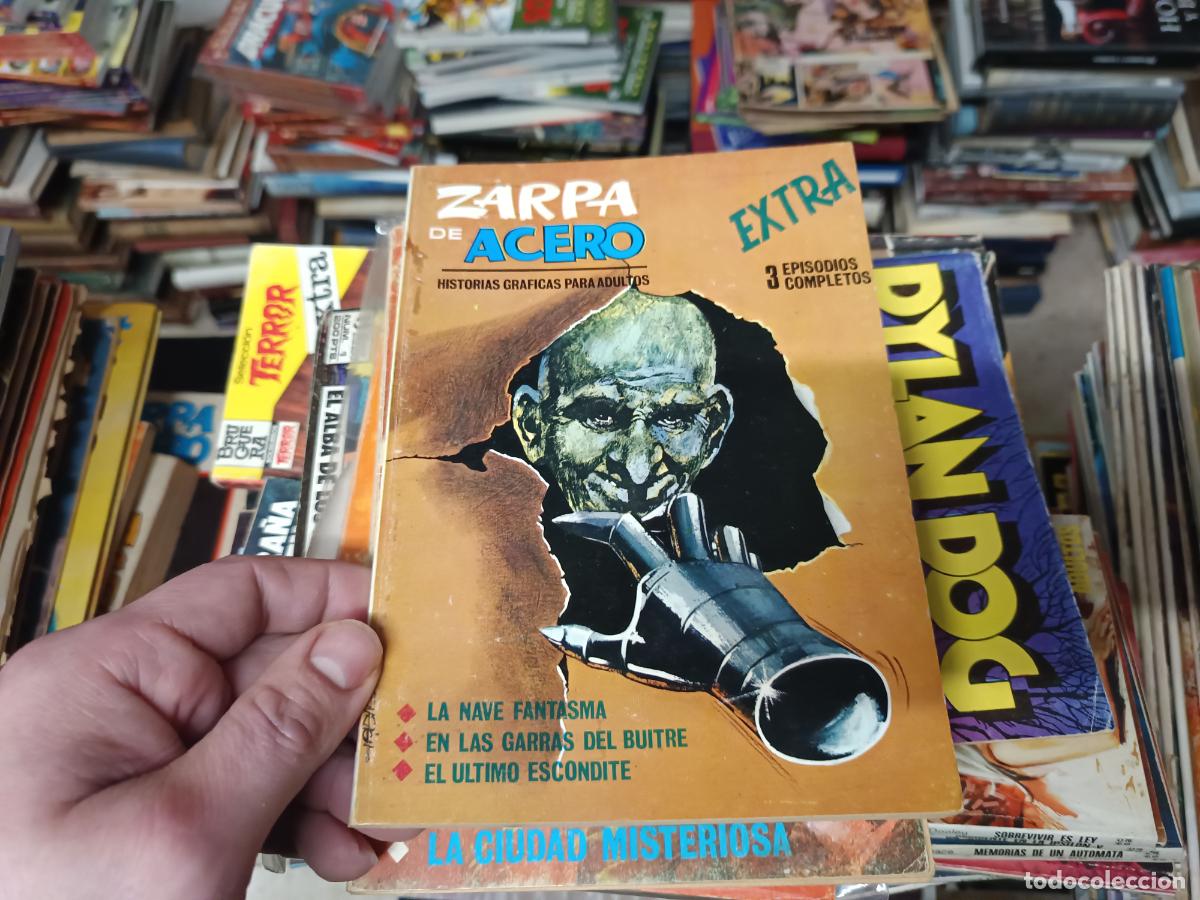 Comics : ZARPA DE ACERO . HISTORIAS GR&Aacute;FICAS PARA ADULTOS . N&ordm; 5 . EDICIONES V&Eacute;RTICE . 1966