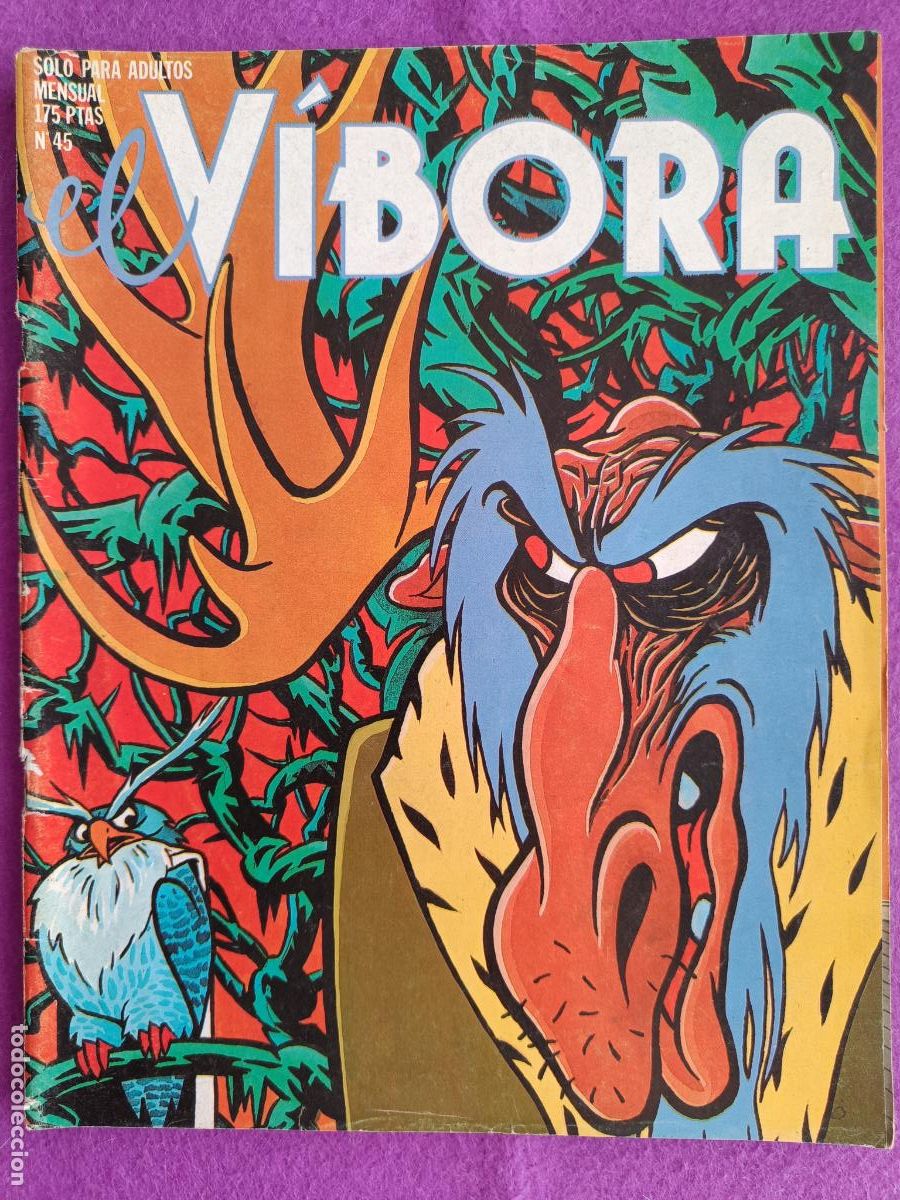 C&oacute;mics: TEBEO EL VIBORA N&ordm;45 COMIX EXTRAFINOS 1983 ED. LA CUPULA JN
