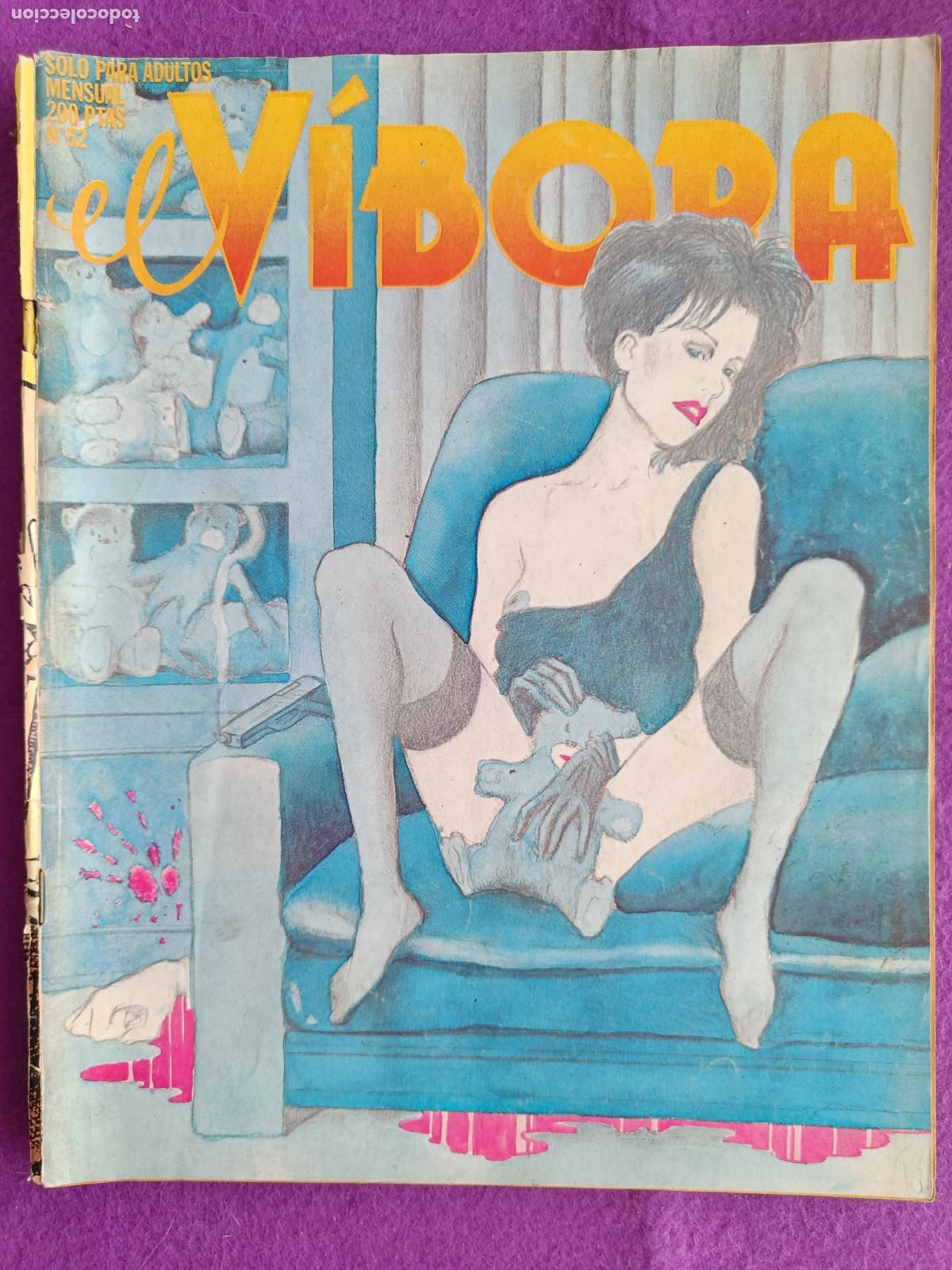 C&oacute;mics: TEBEO EL VIBORA N&ordm;52 COMIX EXTRAFINOS 1984 ED. LA CUPULA JN
