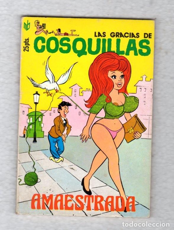 C&oacute;mics: LAS GRACIAS DE COSQUILLAS *** AMAESTRADA *** N&Uacute;MERO 12 *** EDITA MARC BEN S.A. 1976