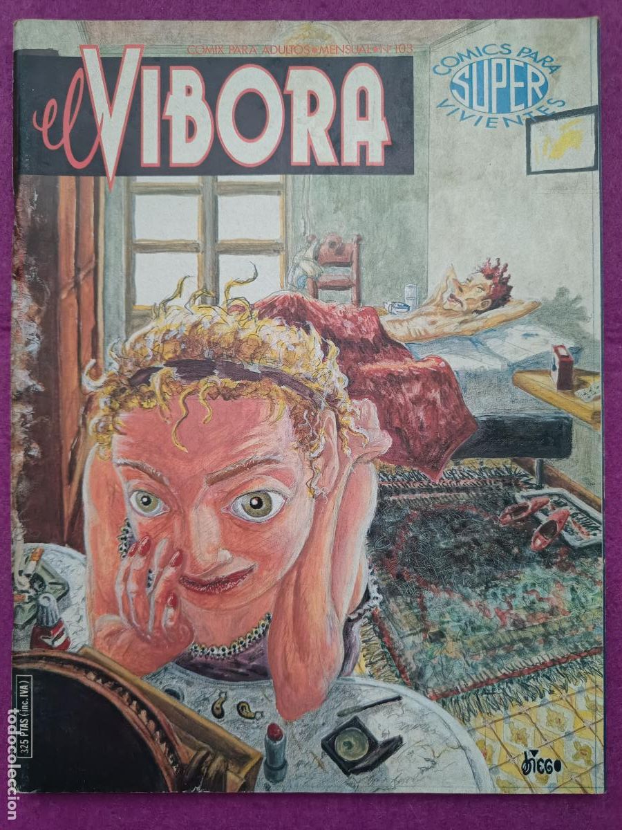 C&oacute;mics: TEBEO EL VIBORA N&ordm;103 COMIX PARA ADULTOS ED. LA CUPULA JN