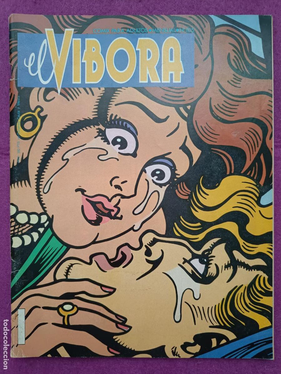 C&oacute;mics: TEBEO EL VIBORA N&ordm;105 COMIX PARA ADULTOS ED. LA CUPULA JN