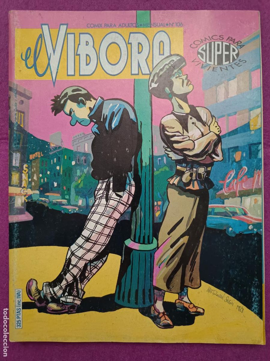 C&oacute;mics: TEBEO EL VIBORA N&ordm;106 COMIX PARA ADULTOS ED. LA CUPULA JN