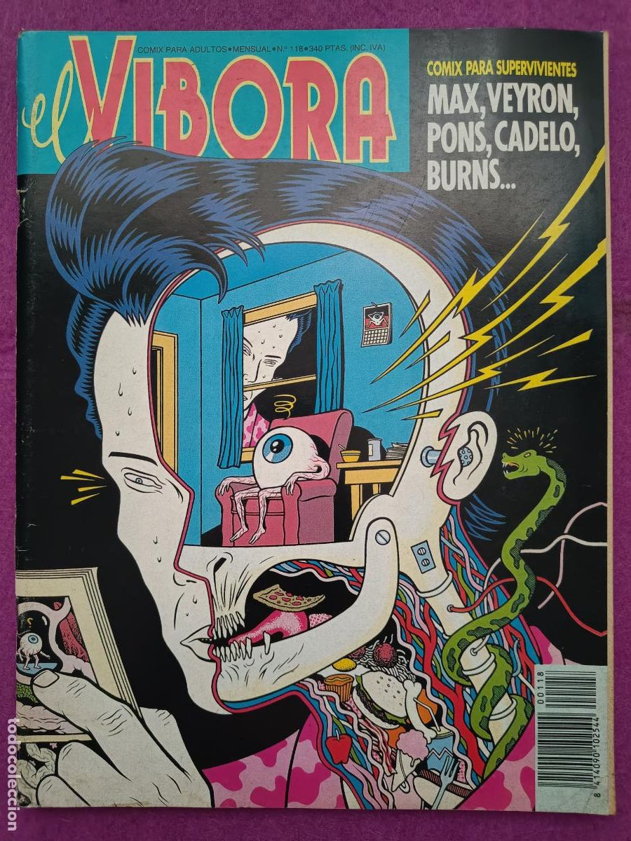 C&oacute;mics: TEBEO EL VIBORA N&ordm;118 COMIX PARA ADULTOS ED. LA CUPULA JN