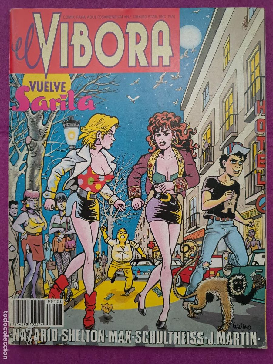 C&oacute;mics: TEBEO EL VIBORA N&ordm;128 COMIX PARA ADULTOS ED. LA CUPULA JN