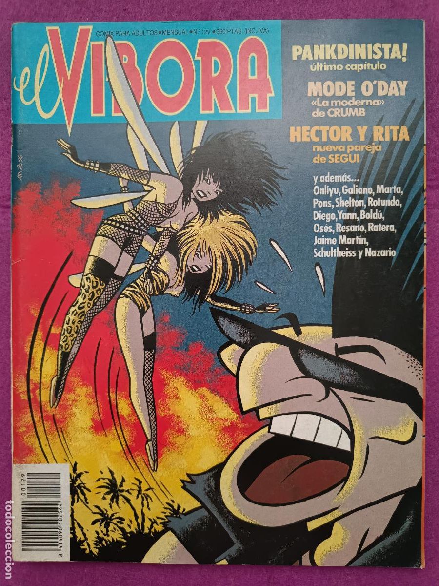 C&oacute;mics: TEBEO EL VIBORA N&ordm;129 COMIX PARA ADULTOS ED. LA CUPULA JN