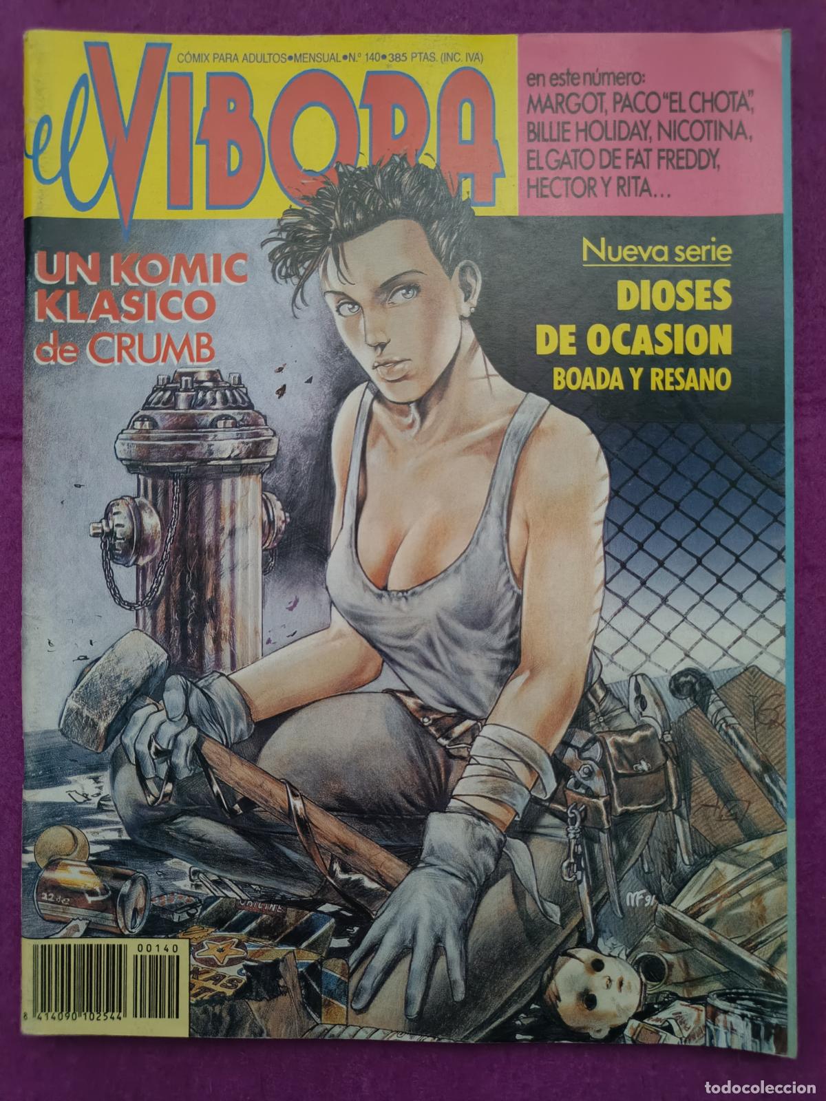 C&oacute;mics: TEBEO EL VIBORA N&ordm;140 COMIX PARA ADULTOS ED. LA CUPULA JN