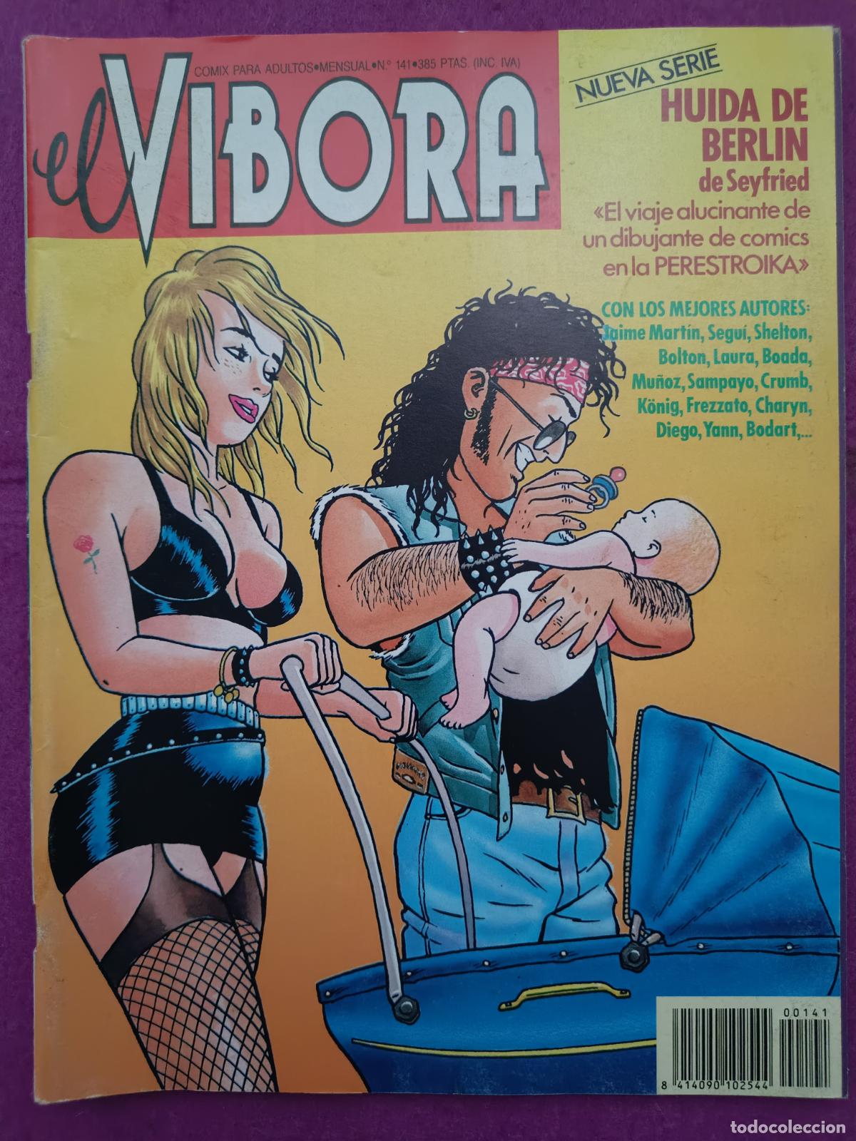 C&oacute;mics: TEBEO EL VIBORA N&ordm;141 COMIX PARA ADULTOS ED. LA CUPULA JN