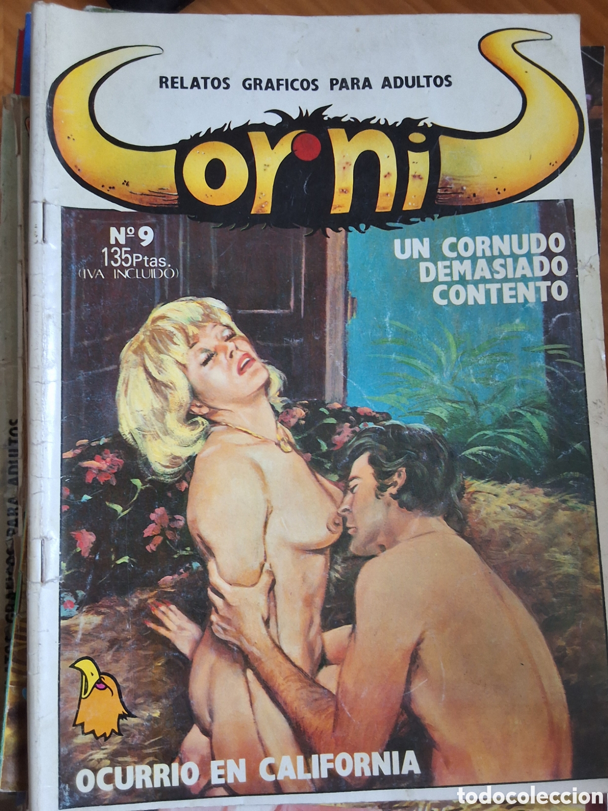 C&oacute;mics: Cornis comic para adultos n&uacute;mero 9 a&ntilde;o 1987 edita Astri