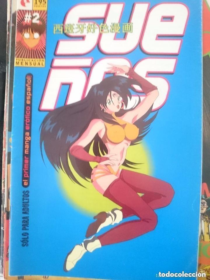 Comics: SUE&Ntilde;OS N&ordm; 2 - ED. GLENAT - EL PRIMER MANGA EROTICO ESPA&Ntilde;OL
