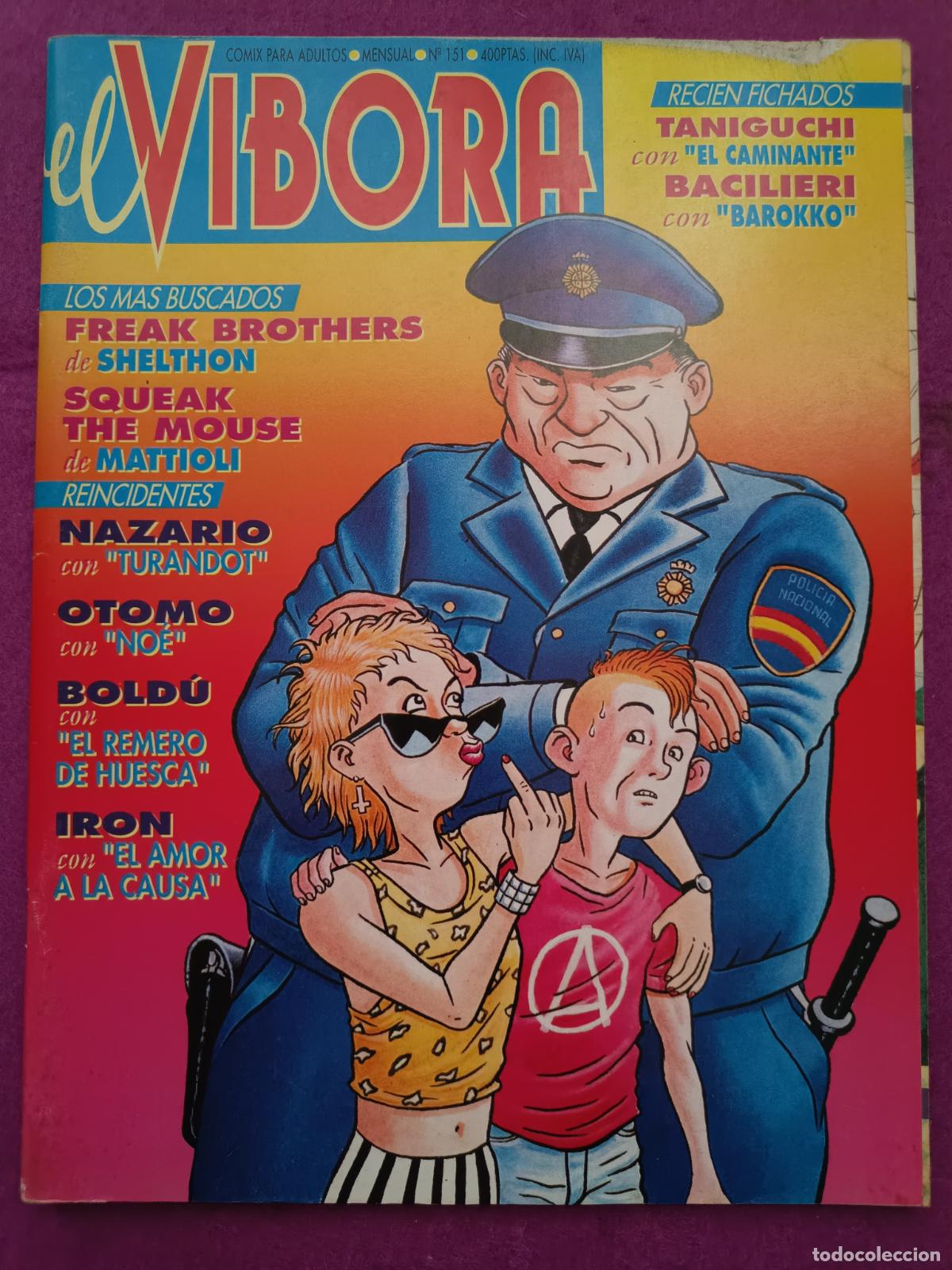 Comics: TEBEO EL VIBORA N&ordm;151 COMIX PARA ADULTOS ED. LA CUPULA JN