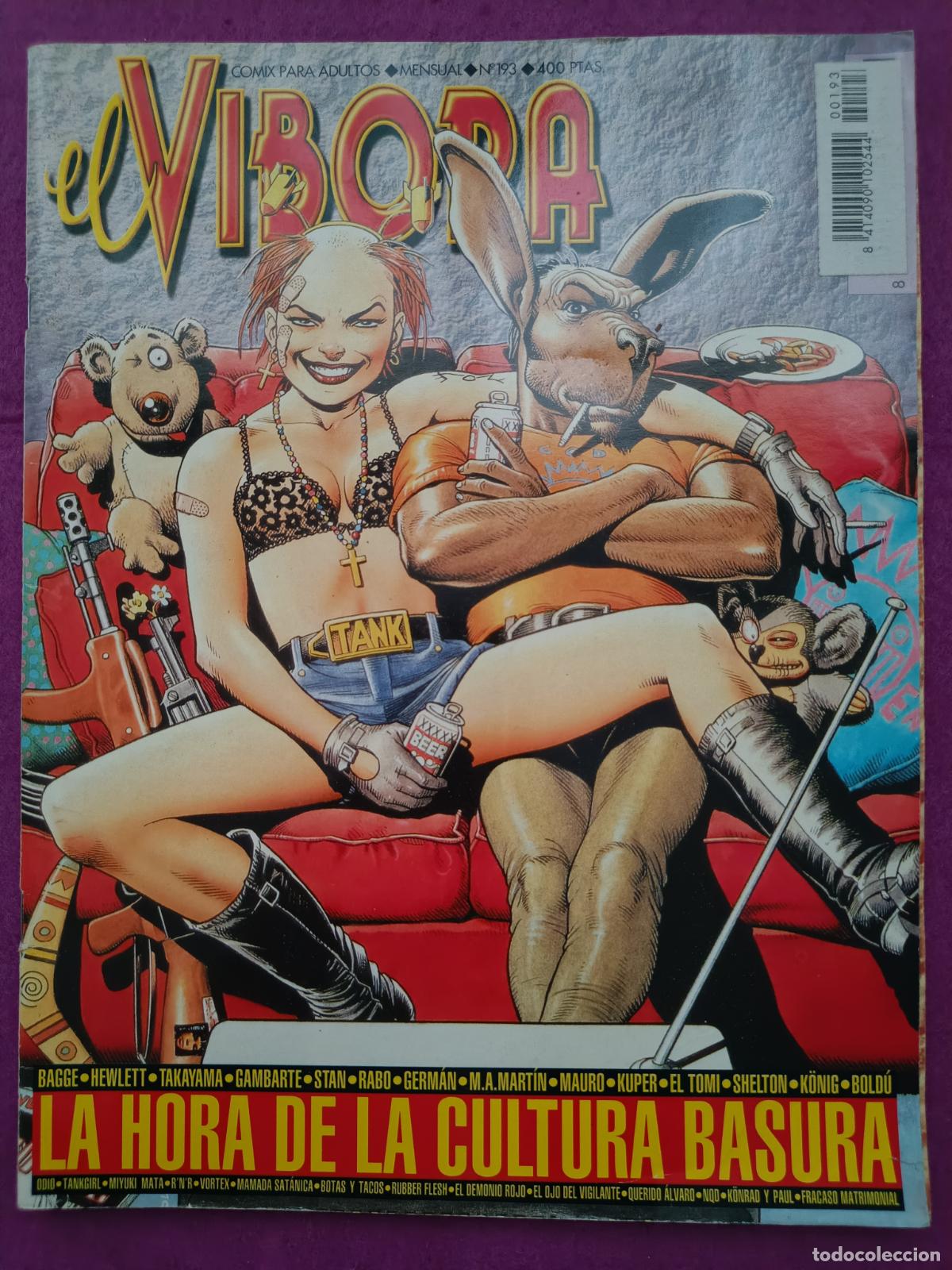 Comics: TEBEO EL VIBORA N&ordm;193 COMIX PARA ADULTOS ED. LA CUPULA JN