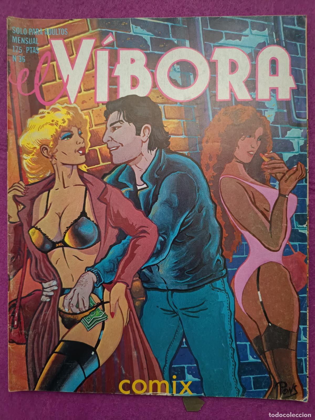 C&oacute;mics: TEBEO EL VIBORA N&ordm;36 COMIX PARA ADULTOS PONS ED. LA CUPULA JN