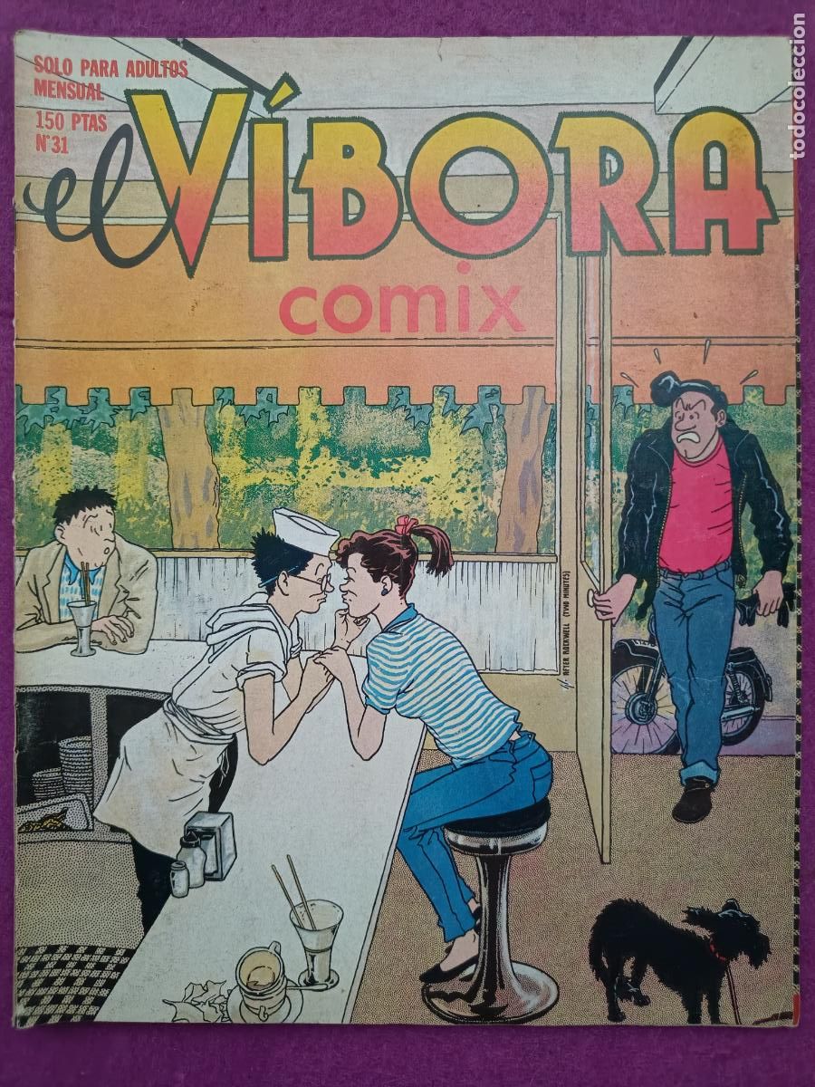 C&oacute;mics: TEBEO EL VIBORA N&ordm;31 COMIX PARA ADULTOS PONS ED. LA CUPULA JN